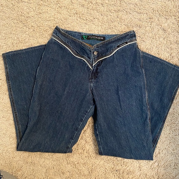 Vintage women’s Rockies, with white outline around waist, like new condition! - Picture 2 of 3